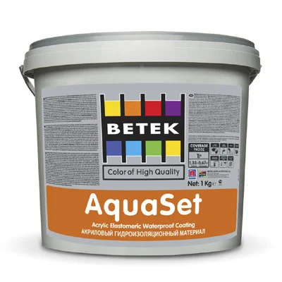 Гидроизоляция Betek Aquaset однокомпонентная