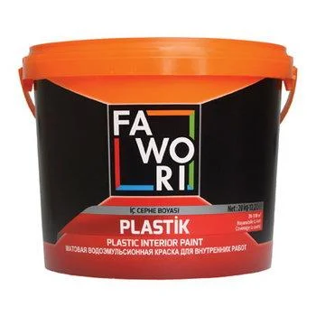 Краска Fawori Plastic White интерьерная матовая