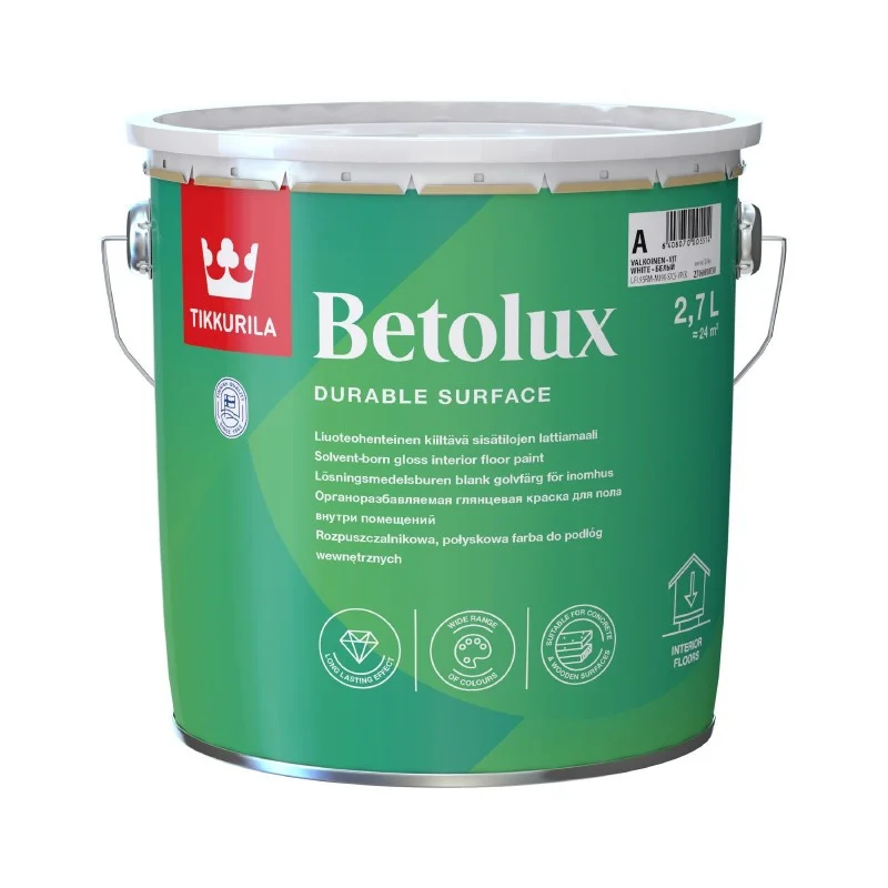 Краска Tikkurila Betolux (Тиккурила Бетолюкс) для пола