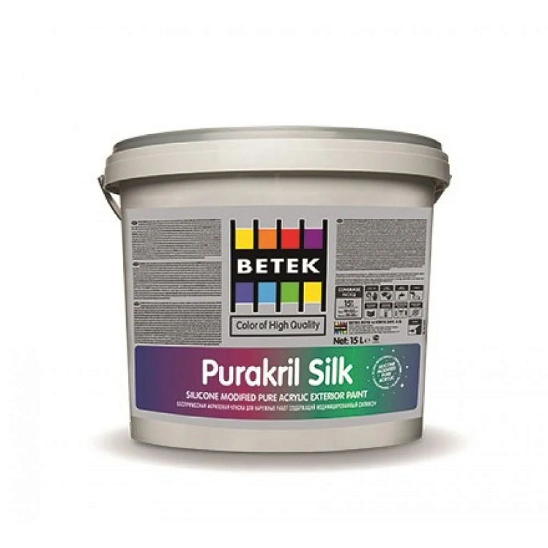 Краска Betek Purakril Silk фасадная