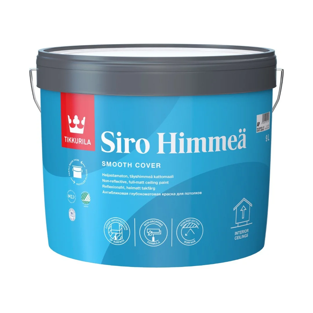 Краска Tikkurila Siro Mat (Тиккурила Сиро Мат) интерьерная глубокоматовая