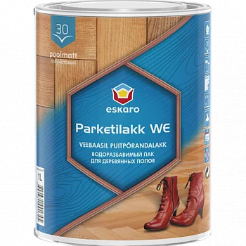 Лак Eskaro Parketilakk WE для паркета