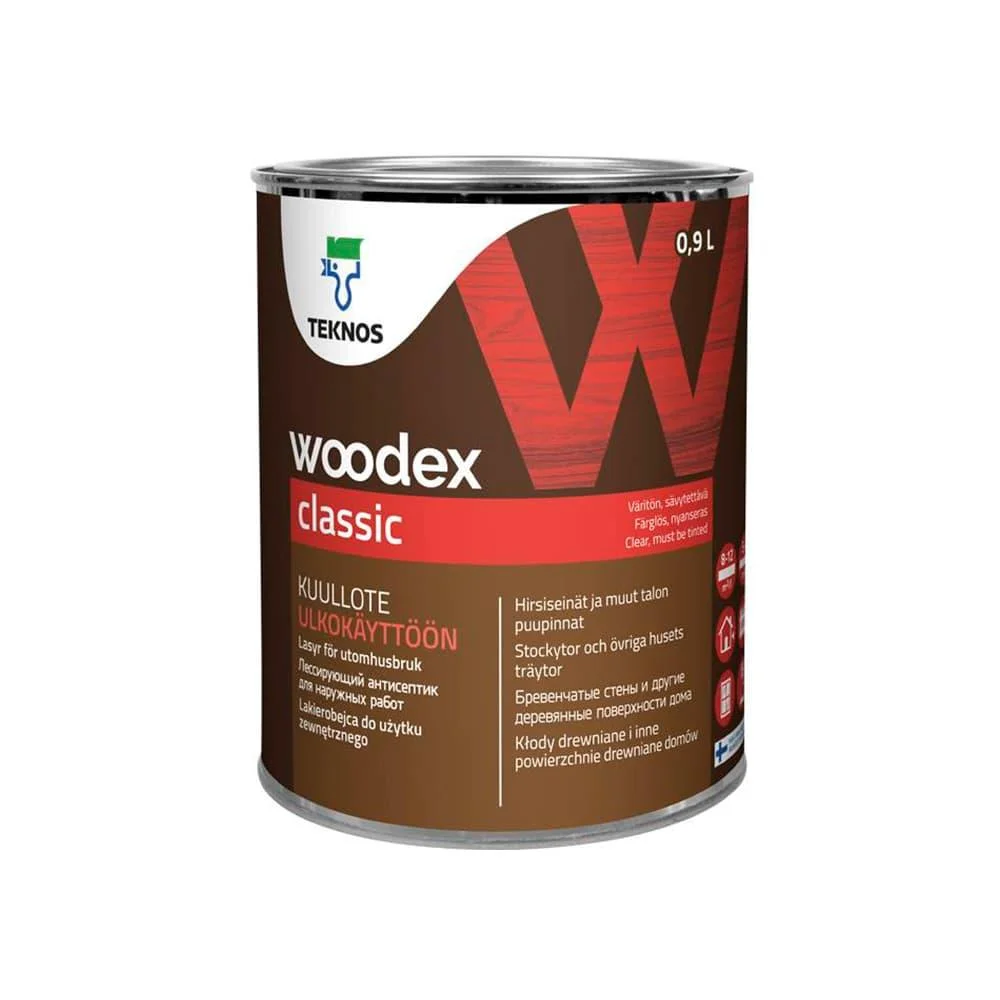 Антисептик Teknos Woodex Classic (Текнос Вудекс Классик) лессирующий