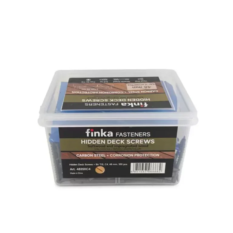 Саморезы для скрытого крепежа Finka Hidden Deck Screws C4 75 мм (700шт)