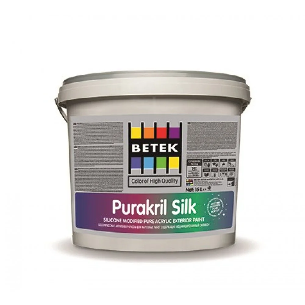 Краска Betek Purakril Silk фасадная