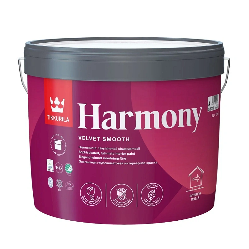 Краска Tikkurila Harmony (Тиккурила Гармония) интерьерная