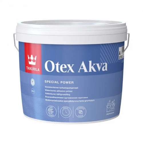 Грунтовка Tikkurila Otex Akva (Тиккурила Отекс Аква) адгезионная база AP, 0,9 л