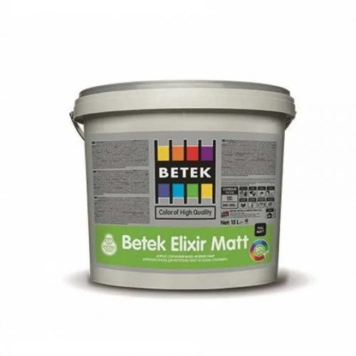 Краска Betek Elixir Matt интерьерная глубокоматовая