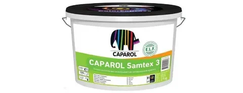 Краска Caparol Samtex 3 (Капарол Самтекс 3) интерьерная матовая латексная